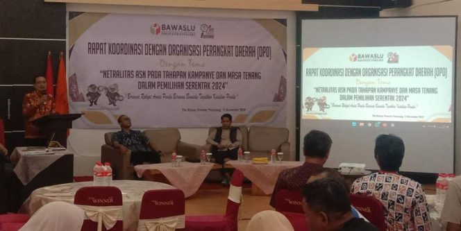 
					Bawaslu Pemalang Adakan Rapat Koordinasi Dengan Organisasi Perangkat Daerah